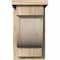 Ekena Millwork Alpine Rough Sawn Corbel w/Backplate, Douglas Fir, 8"W x 10"D x 14"H COR08X10X14ALP01RDF - alternate 4